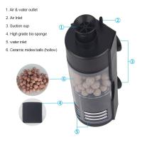 Filtro interno silencioso para acuario, ventosa tipo neumático, taburete para peces, colector de filtro, bomba de circulación de agua de plástico - details 2