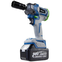 Kamolee-llave eléctrica DTW500, inalámbrica, sin escobillas, 1200 N.m, batería y cargador incluidos, Compatible con batería Makita de 18V - details 8
