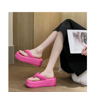 Nuevas chanclas de EVA para mujer, zapatillas frías de suela gruesa, ropa de verano que aumenta las zapatillas de playa de suela blanda - details 21