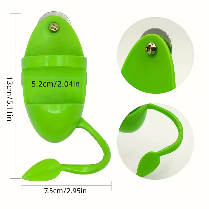 Estación de Alimentación Saludable para Frutas y Verduras Accesorio Perfecto para Jaulas de Pájaros - 1