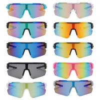 Gafas de sol de ciclismo UV400, lentes HD de medio marco, resistentes a los rayos UV, gafas de deporte al aire libre cómodas a la moda, Unisex - details 5