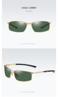 Gafas de sol polarizadas rectangulares para hombre, ultraligeras, para pescar y conducir, clásicas. - details 19