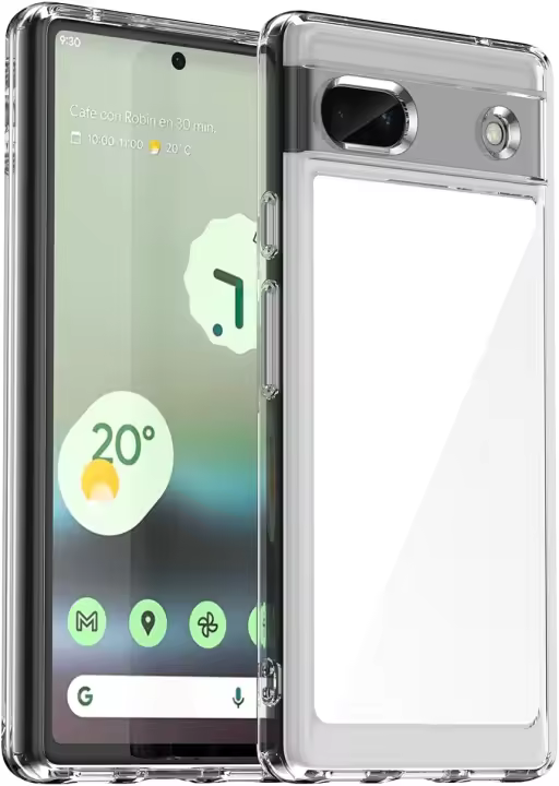 Funda Acrílica Transparente para Google Pixel 6a Accesorios Electrónicos Fundas y Cubiertas - 1