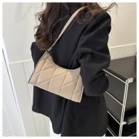 Bolso de hombro a la moda para mujer, bolso de cuero PU para axila, bolsos de Color sólido, bolsos de ocio para ir al trabajo, bolsos con asa pequeña, bolso de mano con cremallera a la moda - details 14
