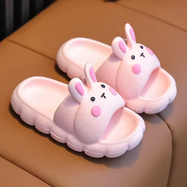 Zapatillas de Dibujos Animados para Padres e Hijos Zapatillas de Verano Interior y al Aire Libre para Niñas Antideslizantes - 1