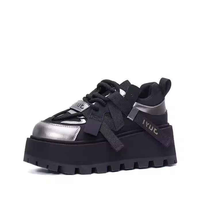 Nuevo superventas, zapatos deportivos con suela gruesa que aumentan la altura, zapatos antideslizantes, cómodos y a la moda para caminar - 1