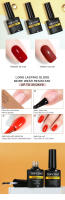 NAILCO-capa superior templada para esmalte en Gel, barniz semipermanente, capa superior y capa Base, esmalte permanente Gellac UV LED, Lak, 10ml - details 2
