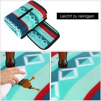 Manta de Picnic al aire libre impermeable, estera plegable para acampar, playa, césped, parque, boda - details 10