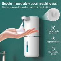 Líquido sin contacto 380ml, ES, USB, montaje en pared, pantalla inteligente, sensor infrarrojo automático, dispensador de jabón, desinfectante de manos - details 4
