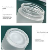 Latas, botes de muestra, caja de crema de vidrio, botellas rellenables, sombra de ojos, tarro de maquillaje, botellas de crema facial, frascos de cosméticos, viales de loción - details 11