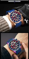 Reloj deportivo de moda para hombre, resistente al agua, de cuarzo, con esfera grande y luminosa. - details 8