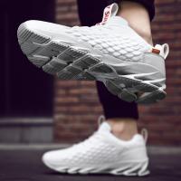 Zapatos de hombre con diseño de escamas de pescado, primavera 2025, nuevos zapatos de gimnasio de malla tejida voladora, zapatos deportivos transpirables, zapatos para correr - details 8