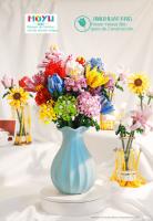 Bloques de construcción flor inmortal tulipanes madre navidad día de san valentín día de la mujer regalos para damas - details 0
