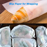 Papel a prueba de grasa de cocina para hornear, papel de almohadilla, papel a prueba de grasa, papas fritas, papel de hoja para hornear pollo, 2Uds. - details 2