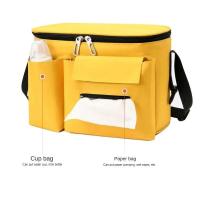 Organizador momia bolsa colgante de viaje grande portabotellas accesorios para cochecito de bebé - details 4