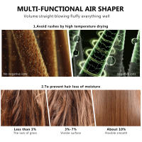 Secador de Pelo 5 en 1 Accesorios para Peinar Alisar Ondas Perfecto para Cabello Recto y rizado - details 7