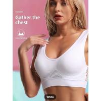 Sujetador deportivo con almohadillas incorporadas, transpirable, alta elasticidad, sin aros, perfecto para yoga, fitness, correr - details 31