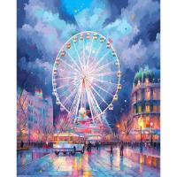 Ruopoty-pintura por números para adultos, regalo único de noria, imagen de dibujo en lienzo para decoración del hogar, obra de arte de pared de 40x50cm - details 0