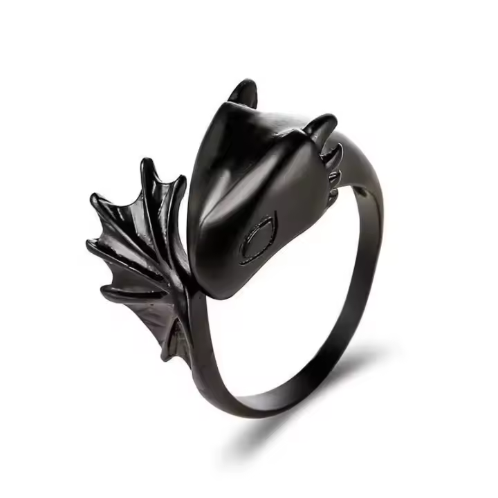 Anillos de Vintage para hombres, Anillo masculino de Gladiador, Faraón Egipcio, accesorios de joyería gótica para fiesta de Hip Hop - 1
