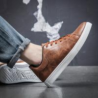 Zapatillas bajas informales con cordones y punta redonda para hombre, perfectas para primavera y verano - details 2