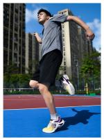 Zapatos de Entrenamiento de Bádminton Profesionales Resistentes al Desgaste, Rebote y Absorción de Impactos con Placa de Carbono Zapatillas Deportivas Casuales de Malla Transpirable de Gran Tamaño - details 6