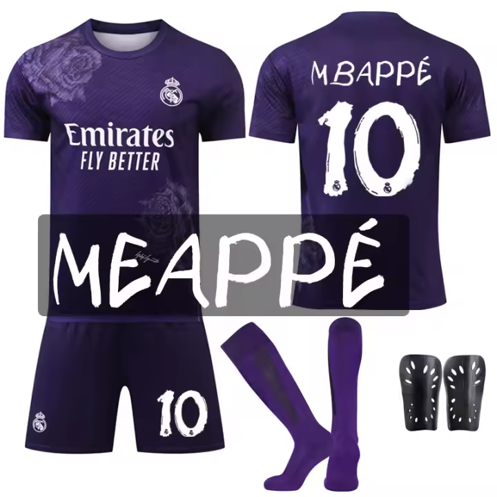 Uniforme deportivo de fútbol para niños y adultos, conjunto de entrenamiento para niños, camiseta del Barcelona 2324, compra en grupo para hombres y mujeres - 1