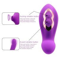 Vibrador consolador de punto G para chupar el clítoris con 10 modos potentes, estimulador de clítoris recargable, Juguetes sexuales para mujeres - details 6