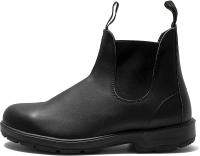 Zapatos de pareja formales de cuero Oxford sin cordones, botas clásicas para hombre, botas vintage casuales negras - details 27