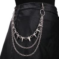 Cadena de cintura de pantalones de Metal para hombres y mujeres, llavero de Hip Hop, Punk, Rock, BILLETERA, Jeans, Unisex, regalo de joyería - details 1