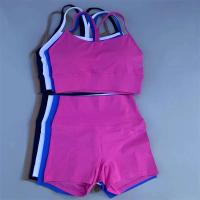 Conjunto de Yoga y Bicicleta de Gimnasio para Mujeres Ouwu Legging de Pantalón Corto - details 0
