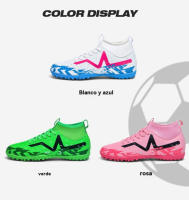 Mismo estilo para hombres y mujeres, zapatos de fútbol TFTurf, antideslizantes y resistentes al desgaste, combinables con todo. - details 2