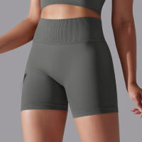 Pantalones cortos deportivos de secado rápido para mujer, glúteos, sin costuras, para ciclismo cómodo y entrenamiento de gimnasio - details 7