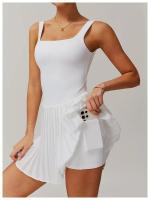 Mono Deportivo Sexy para Mujer Vestido de Yoga de Poliéster Conjunto de Gimnasio - details 10