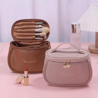 Bolsa de maquillaje, organizador de cosméticos con múltiples compartimentos para mujeres y niñas, artículos esenciales - details 7