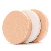 Esponja de maquillaje para cara, esponja redonda, herramienta de belleza suave portátil, accesorios cosméticos de uso seco y húmedo, 6/2 Uds. - details 6