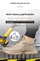 Zapatos de Seguridad Inflexibles Punta de Acero Botas de Trabajo Anti-Golpes y Anti-Pinchazos - details 8