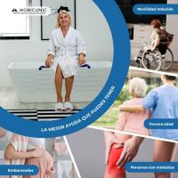 Silla de Baño Giratoria Lago Resistente al Agua, Anatómica, Para Personas Mayores con Discapacidad o Reducción de Movilidad - details 6