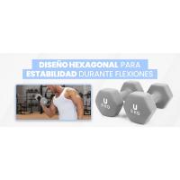 mancuernas neopreno hexagonales