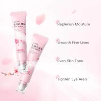 Crema de Ojos Sakura LAIKOU Mejora la Elasticidad de la Piel y Alivia las Ojeras - details 1