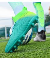Zapatos de fútbol de tobillo alto para hombres, tacos largos para exteriores, zapatos de fútbol profesionales, zapatos de calcetín, TF/FG - details 16