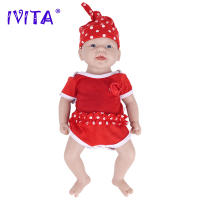 Muñeca Renacida de Silicona 100% IVITA 37cm, 1.65kg Juguete Realista para Niños Ojos Personalizados - details 22