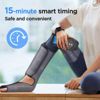Masajeador eléctrico de piernas y pies, presión de aire, Shiatsu, masaje de pantorrilla, compresión de muslo, promueve la circulación sanguínea, alivia la fatiga muscular - details 6