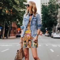 Vestido veraniego suelto personalizado H-Fine e Album S-Styles con estampado de bolsillo, vestido sin mangas para mujer para vacaciones en la playa - details 31