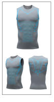 Top De Compresión Para Hombre Camiseta Sin Mangas Para Gimnasio Rápido Secado Deporte Fitness Vestido De Musculación Entrenamiento Top De Músculo - details 14