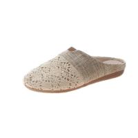 Verano nuevas zapatillas de mujer malla transpirable fondo plano pie arrastre de las mujeres de gran tamaño de comercio exterior zapatillas de mujer - details 17