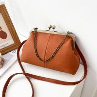 Nueva Bolsa de Concha 2025 Patrón de Lichi, Clip de Cadena, Bolso de Mano para Mujeres Sencillas - details 11