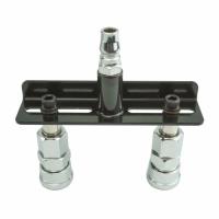 Soporte de consoladores de doble penetración, accesorio para máquina sexual Premium de calidad de acero, apto para consoladores de conector rápido - details 3