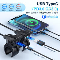 Cargador USB Tipo-C de Motocicleta 2 IN 1 Carga Rápida en Manillar Impermeable - details 4