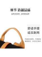 Mochila Oxford negra impermeable para mujer, bolso escolar antirrobo de gran capacidad, bolso de viaje, bolso de hombro - details 27