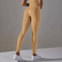 Mujeres sin costuras, leggings deportivos de cintura alta para entrenamiento, correr, fitness, gimnasio, fruncido en el trasero, ropa deportiva - details 45